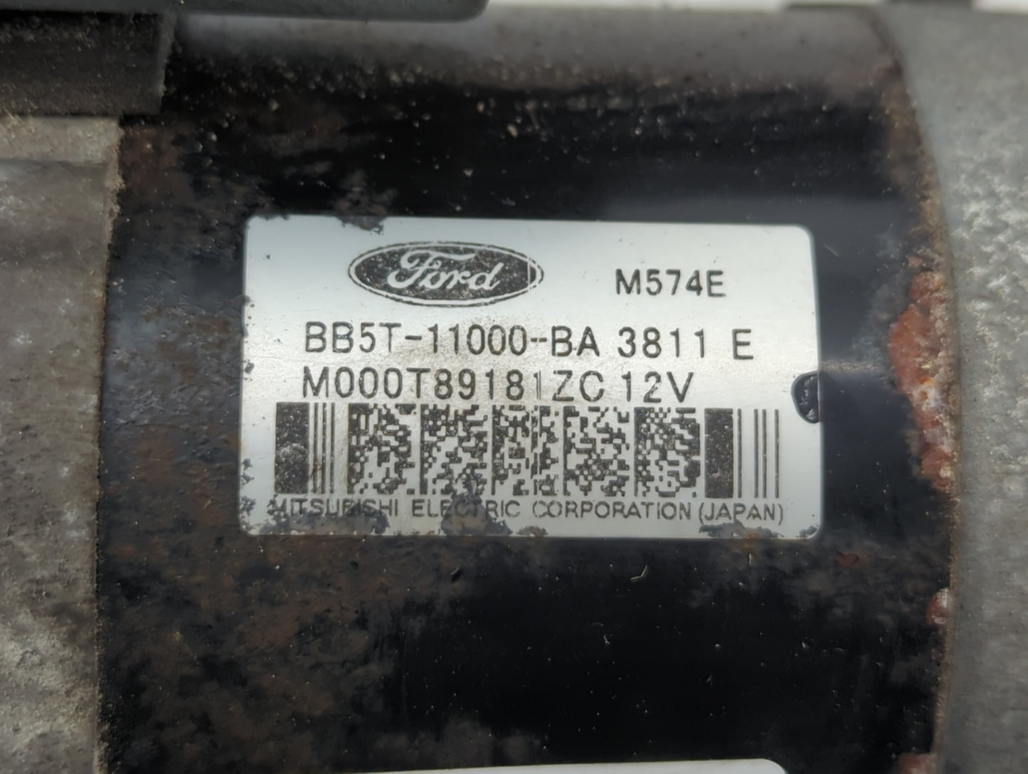 2011-2012 Ford Fusion Car Starter Motor Solenoid OEM P/N:M000T89181ZC BB5T-11000-BA Fits OEM Used Auto Parts - Oemusedautopa