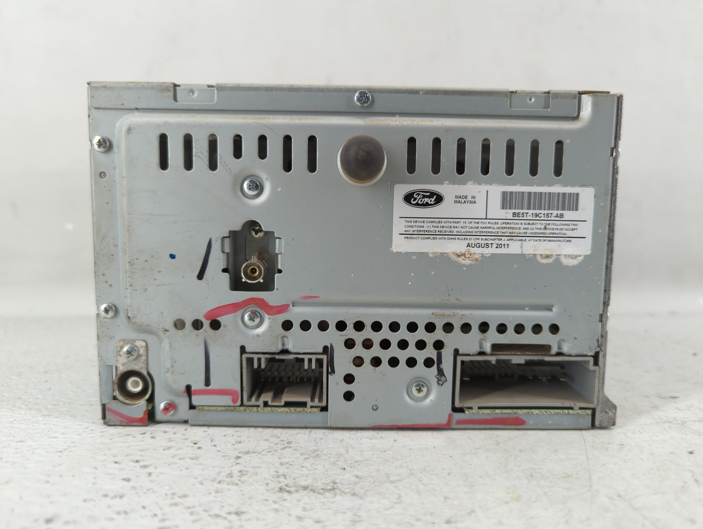 2011-2012 Ford Fusion Am Fm Cd Player Radio Receiver - Oemusedautoparts1.com