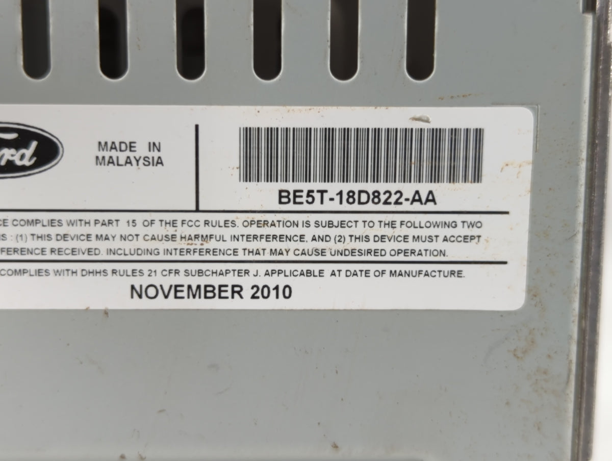 2011-2012 Ford Fusion Am Fm Cd Player Radio Receiver 554965 - Oemusedautoparts1.com
