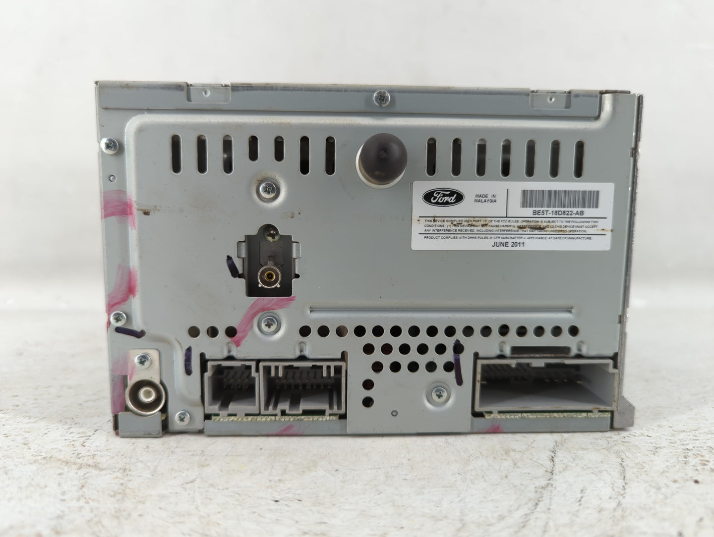 2011-2012 Ford Fusion Am Fm Cd Player Radio Receiver - Oemusedautoparts1.com