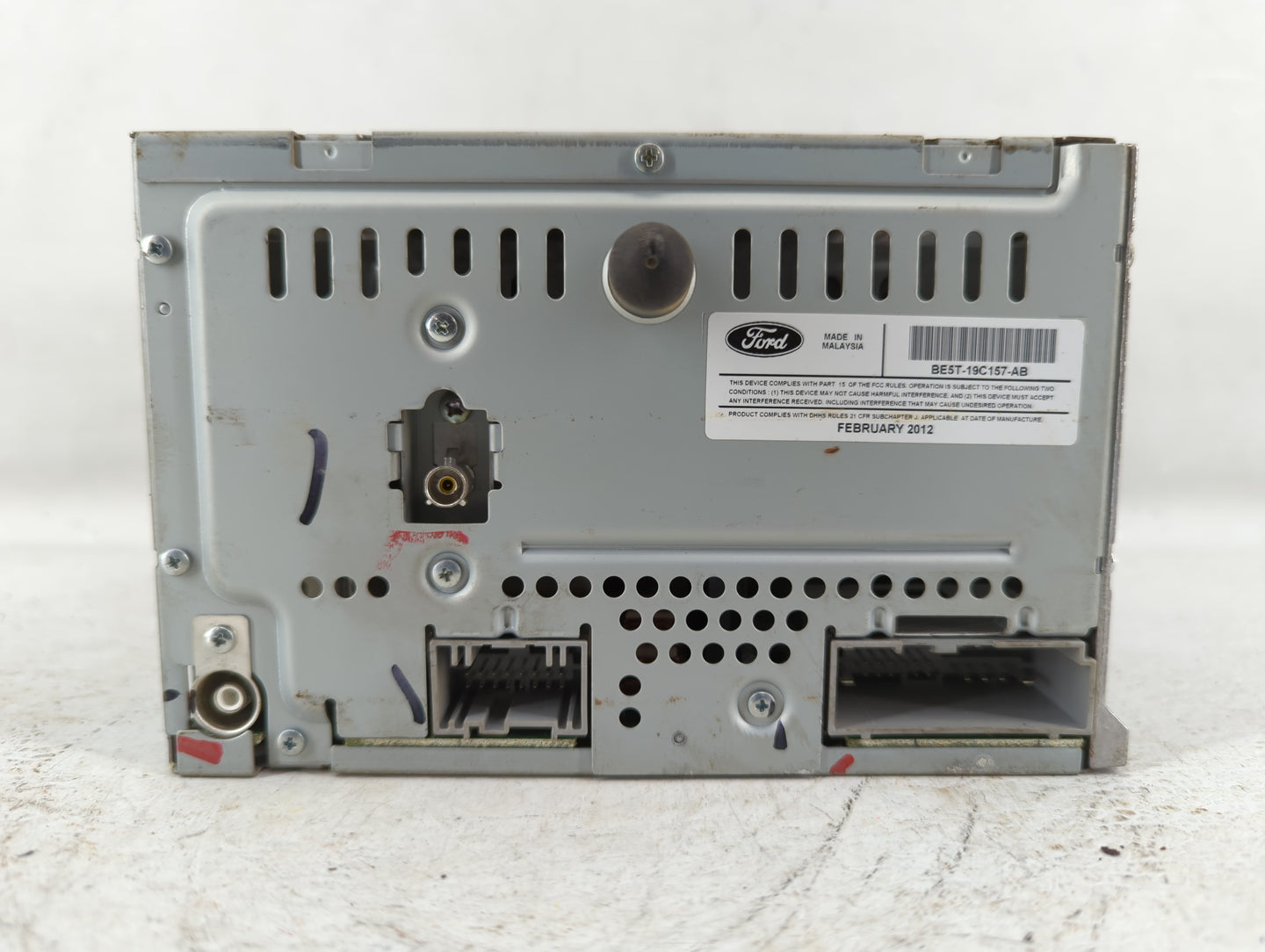 2010-2012 Ford Fusion Am Fm Cd Player Radio Receiver - Oemusedautoparts1.com