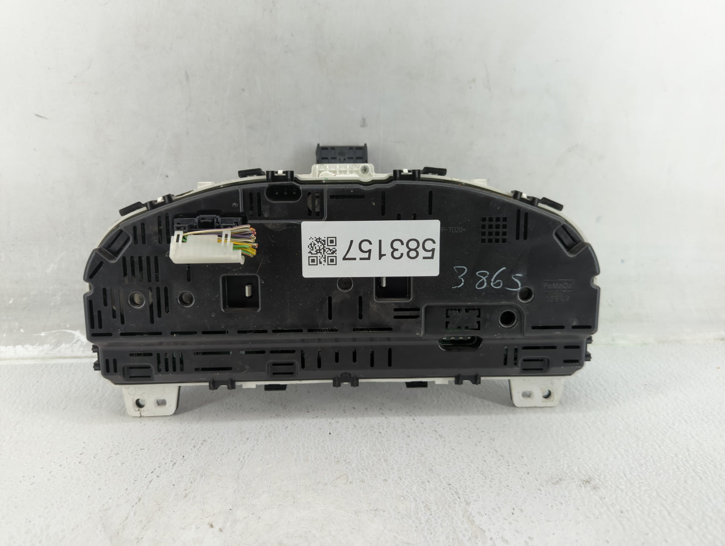 2011-2012 Ford Fusion Instrument Cluster Speedometer Gauges P/N:BE5T-10849-ED BE5T-10849-GD Fits Fits 2011 2012 OEM Used Aut