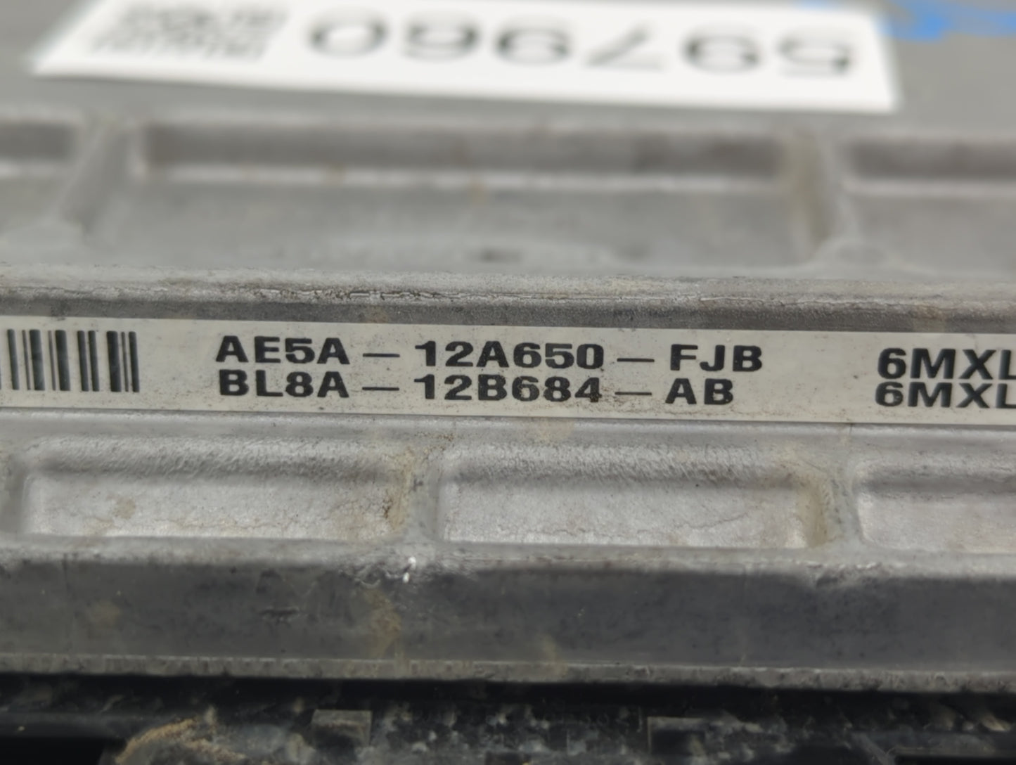 2011-2012 Ford Fusion PCM Engine Control Computer ECU ECM PCU OEM P/N:BL8A-12B684-AB AE5A-12A650-FJB Fits Fits 2011 2012 OEM