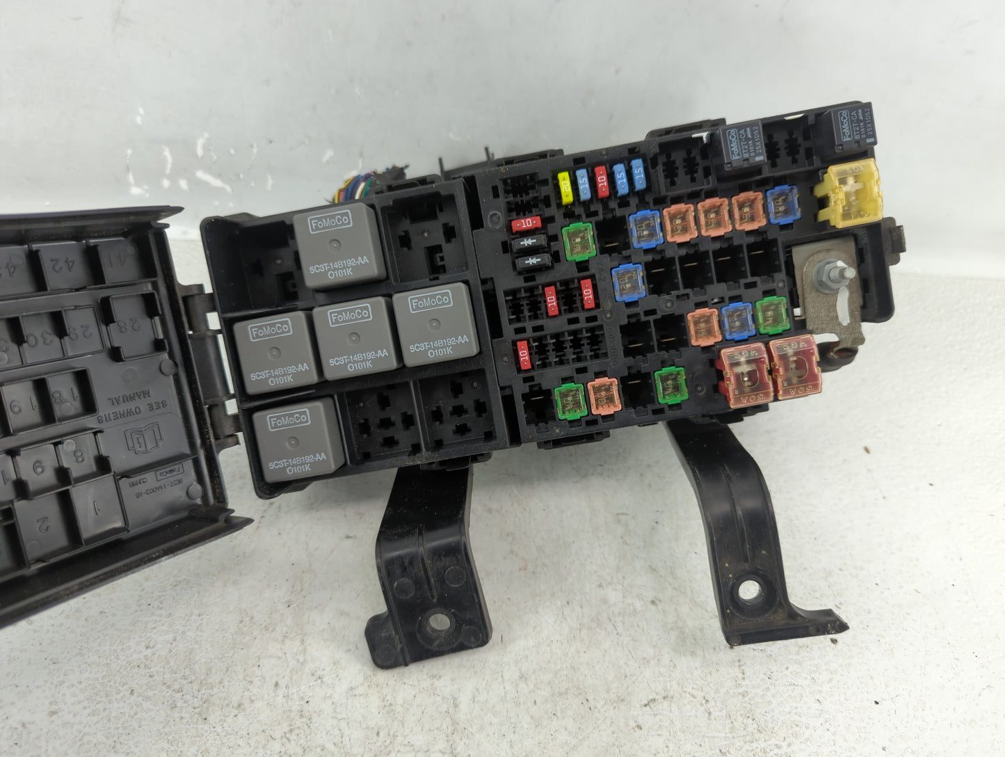 2010-2012 Ford Fusion Fusebox Fuse Box Panel Relay Module P/N:54-7146-30 Fits Fits 2010 2011 2012 OEM Used Auto Parts - Oemu