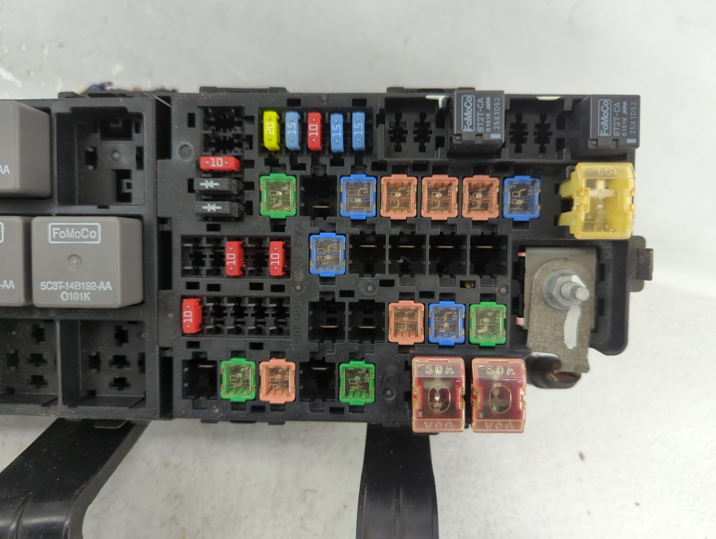 2010-2012 Ford Fusion Fusebox Fuse Box Panel Relay Module P/N:54-7146-30 Fits Fits 2010 2011 2012 OEM Used Auto Parts - Oemu