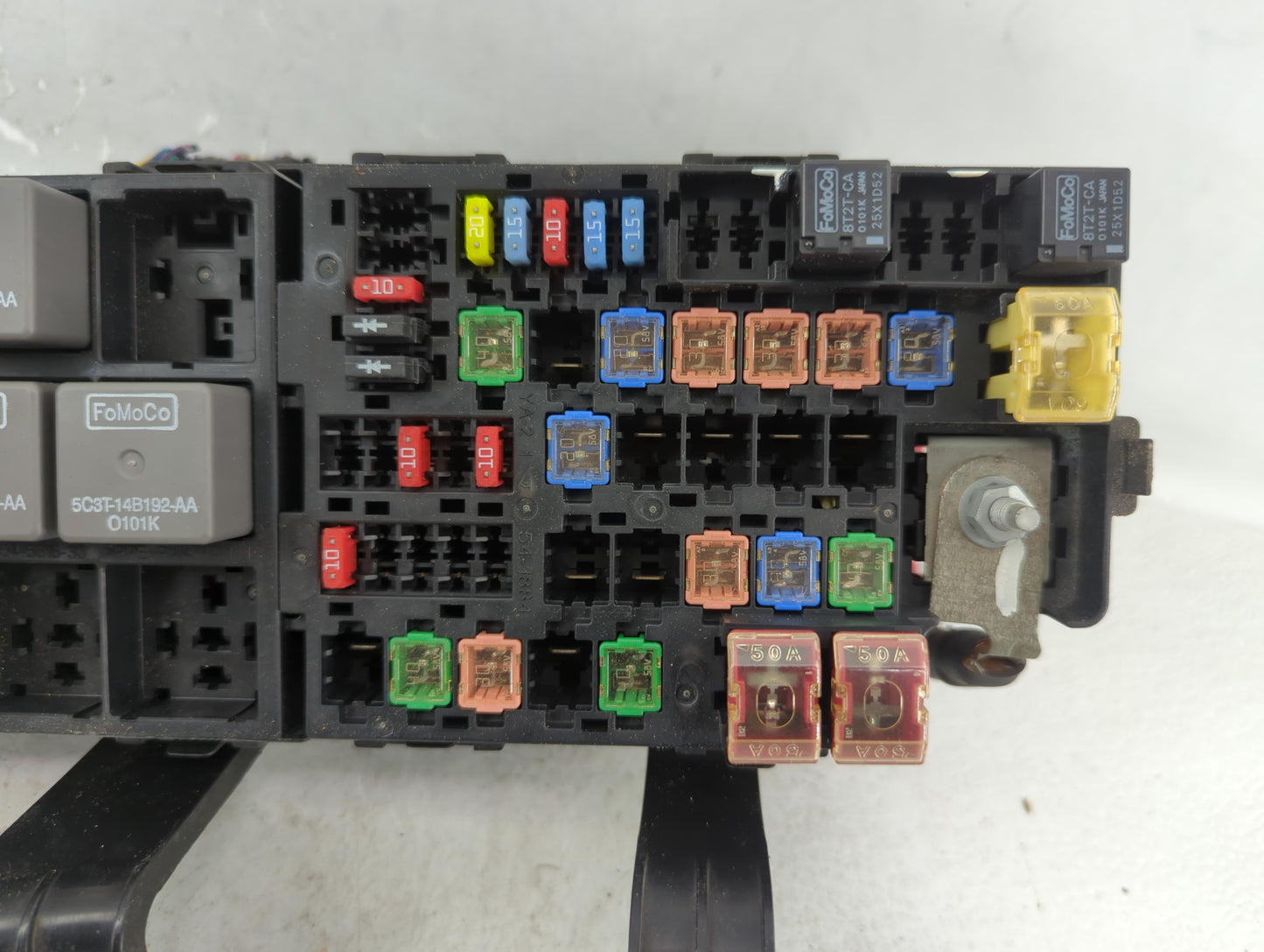 2010-2012 Ford Fusion Fusebox Fuse Box Panel Relay Module P/N:54-7146-30 Fits Fits 2010 2011 2012 OEM Used Auto Parts - Oemu