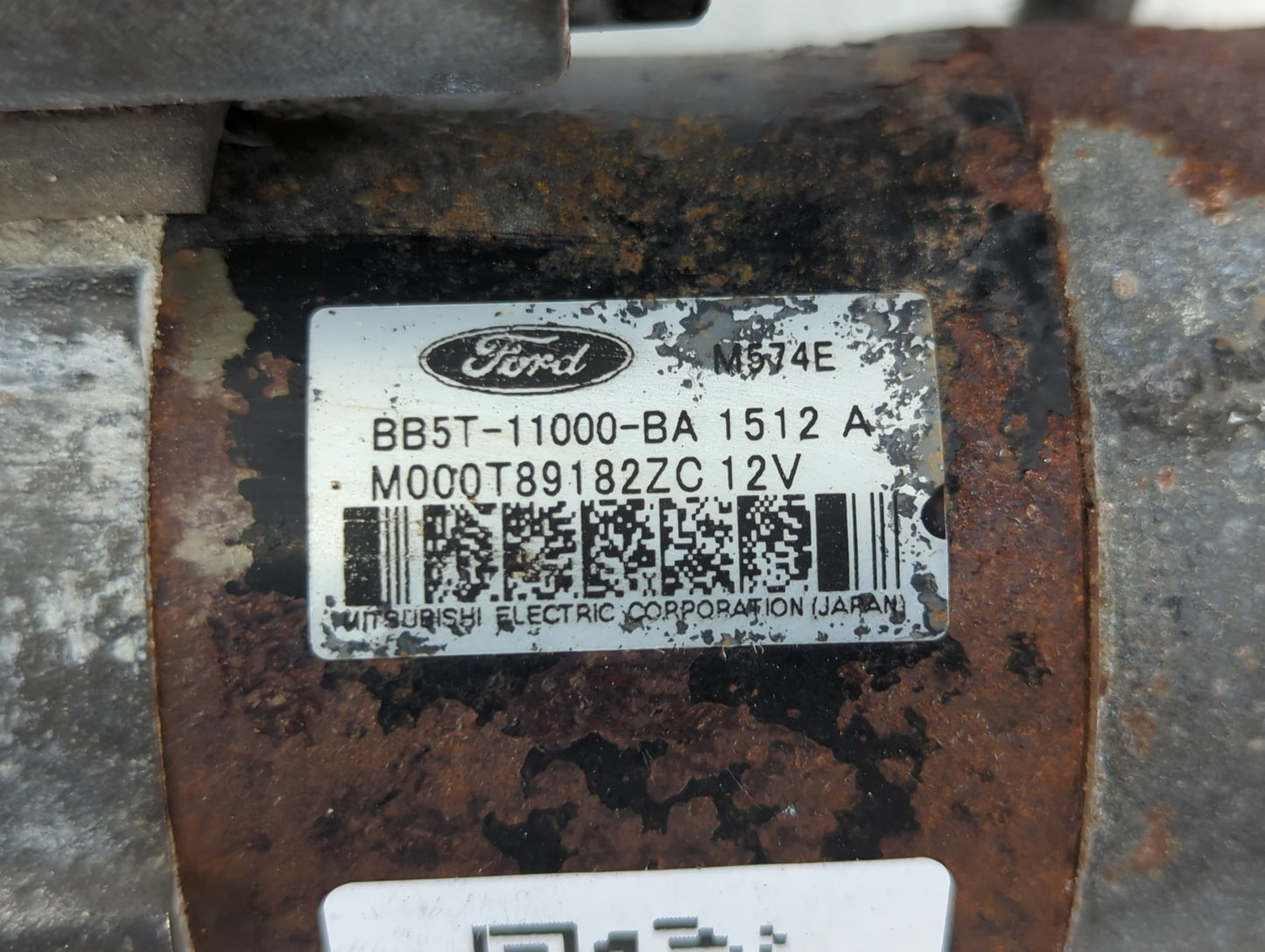 2011-2012 Ford Fusion Car Starter Motor Solenoid OEM P/N:BB5T-11000-BA 1512 A Fits OEM Used Auto Parts - Oemusedautoparts1.c