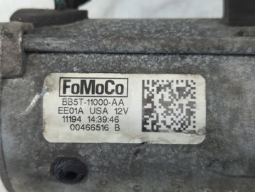 2011-2012 Ford Fusion Car Starter Motor Solenoid OEM P/N:BB5T-11000-AA Fits OEM Used Auto Parts