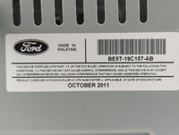 2010-2012 Ford Fusion Am Fm Cd Player Radio Receiver - Oemusedautoparts1.com