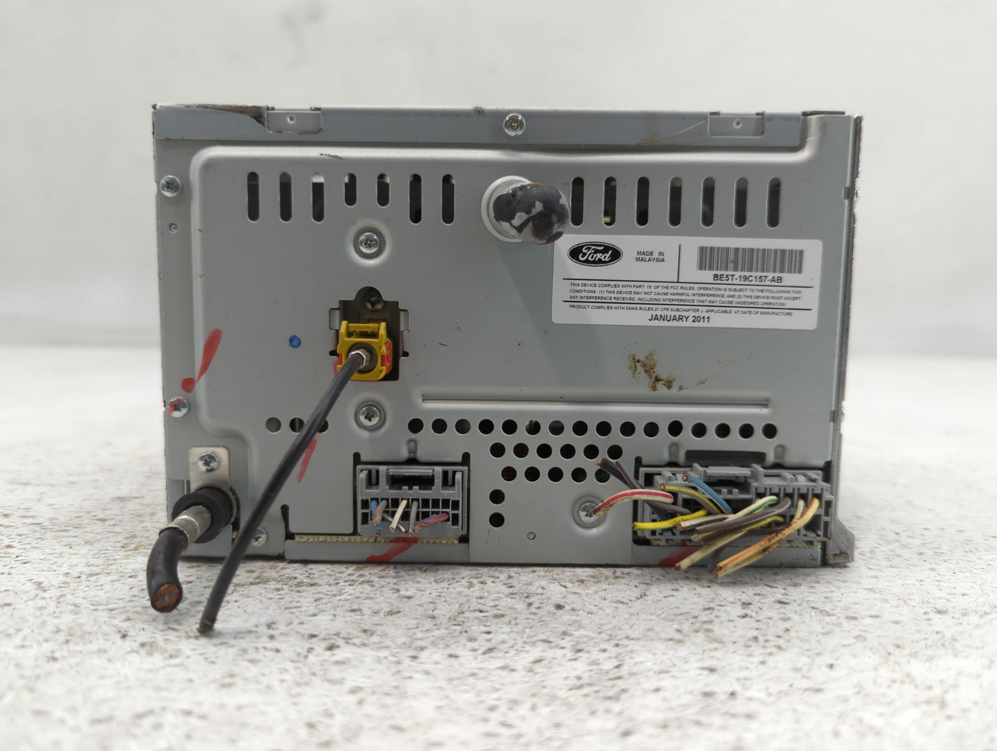 2011-2012 Ford Fusion Am Fm Cd Player Radio Receiver - Oemusedautoparts1.com