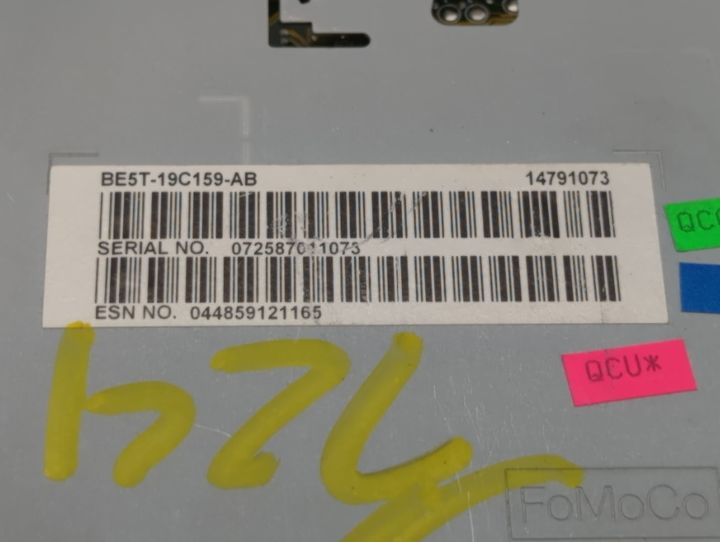 2011-2012 Ford Fusion Am Fm Cd Player Radio Receiver - Oemusedautoparts1.com
