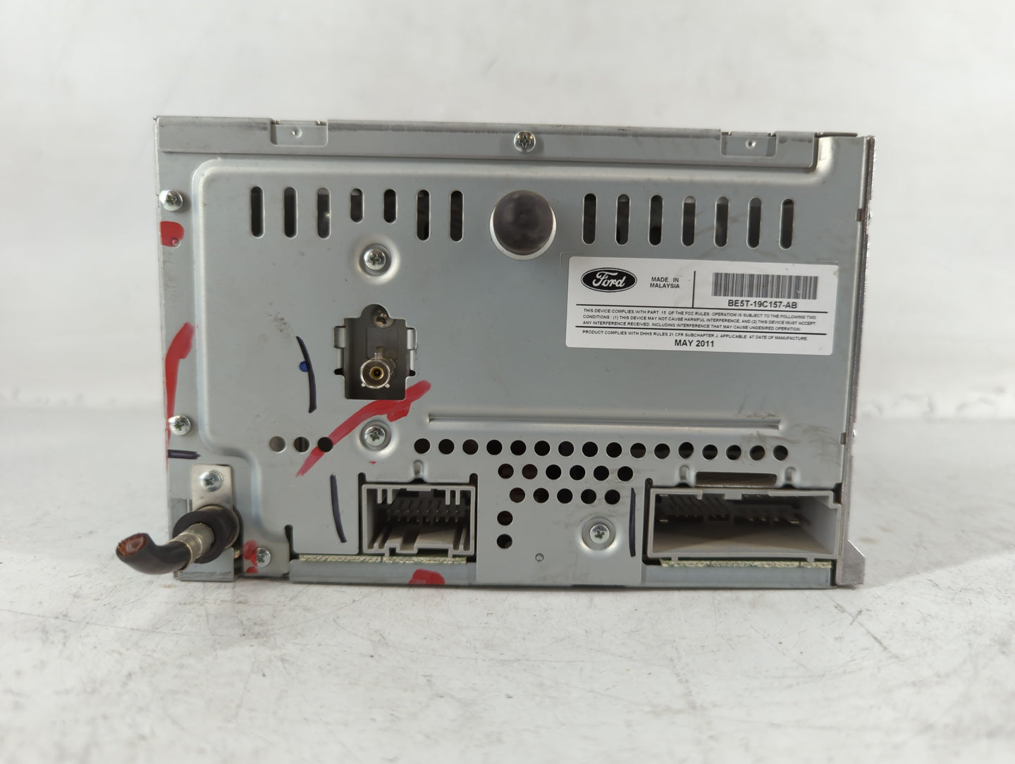 2010-2012 Ford Fusion Am Fm Cd Player Radio Receiver - Oemusedautoparts1.com