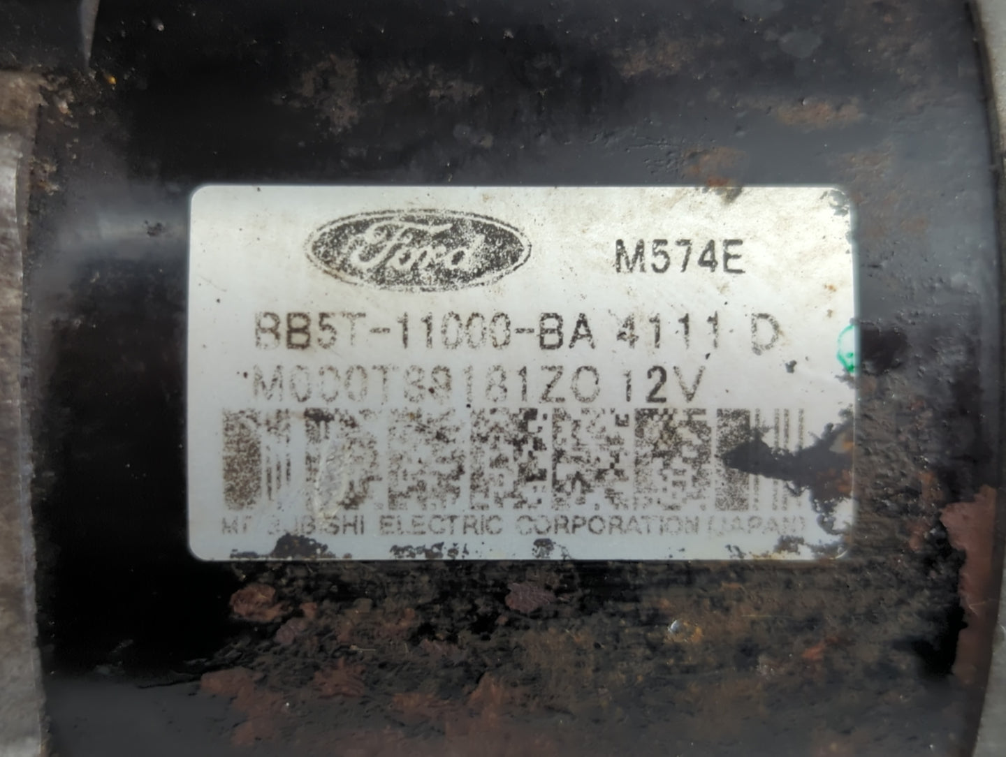 2011-2012 Ford Fusion Car Starter Motor Solenoid OEM P/N:4111 D BB5T-1100-BA Fits OEM Used Auto Parts - Oemusedautoparts1.co