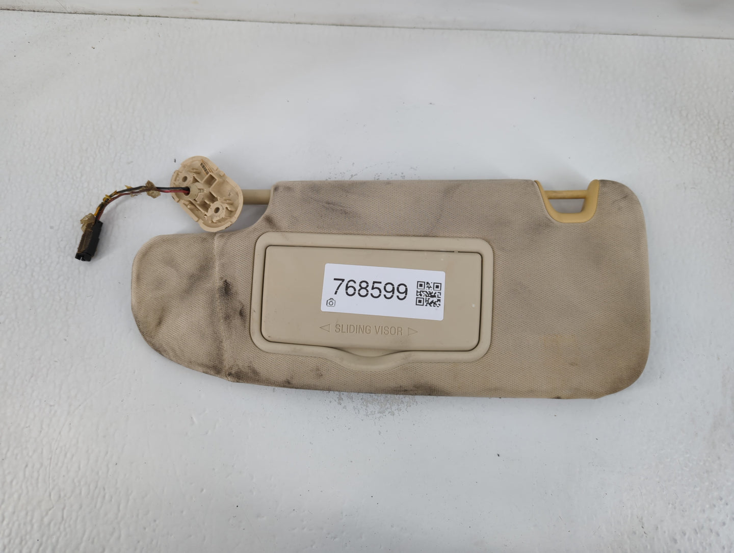 2010-2012 Ford Fusion Sun Visor Shade Replacement Driver Left Mirror Fits Fits 2010 2011 2012 OEM Used Auto Parts - Oemuseda