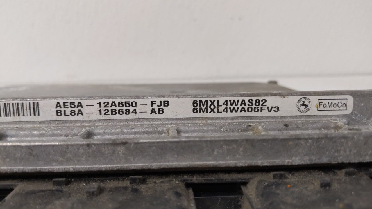 2012 Ford Fusion PCM Engine Control Computer ECU ECM PCU OEM P/N:AE5A-12A650-FJB BL8A-12B684-AB Fits OEM Used Auto Parts - O