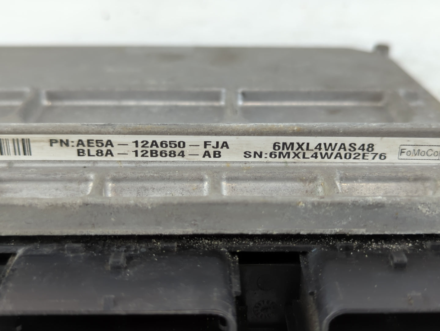 2012 Ford Fusion PCM Engine Control Computer ECU ECM PCU OEM P/N:AE5A-12A650-FJA Fits OEM Used Auto Parts - Oemusedautoparts