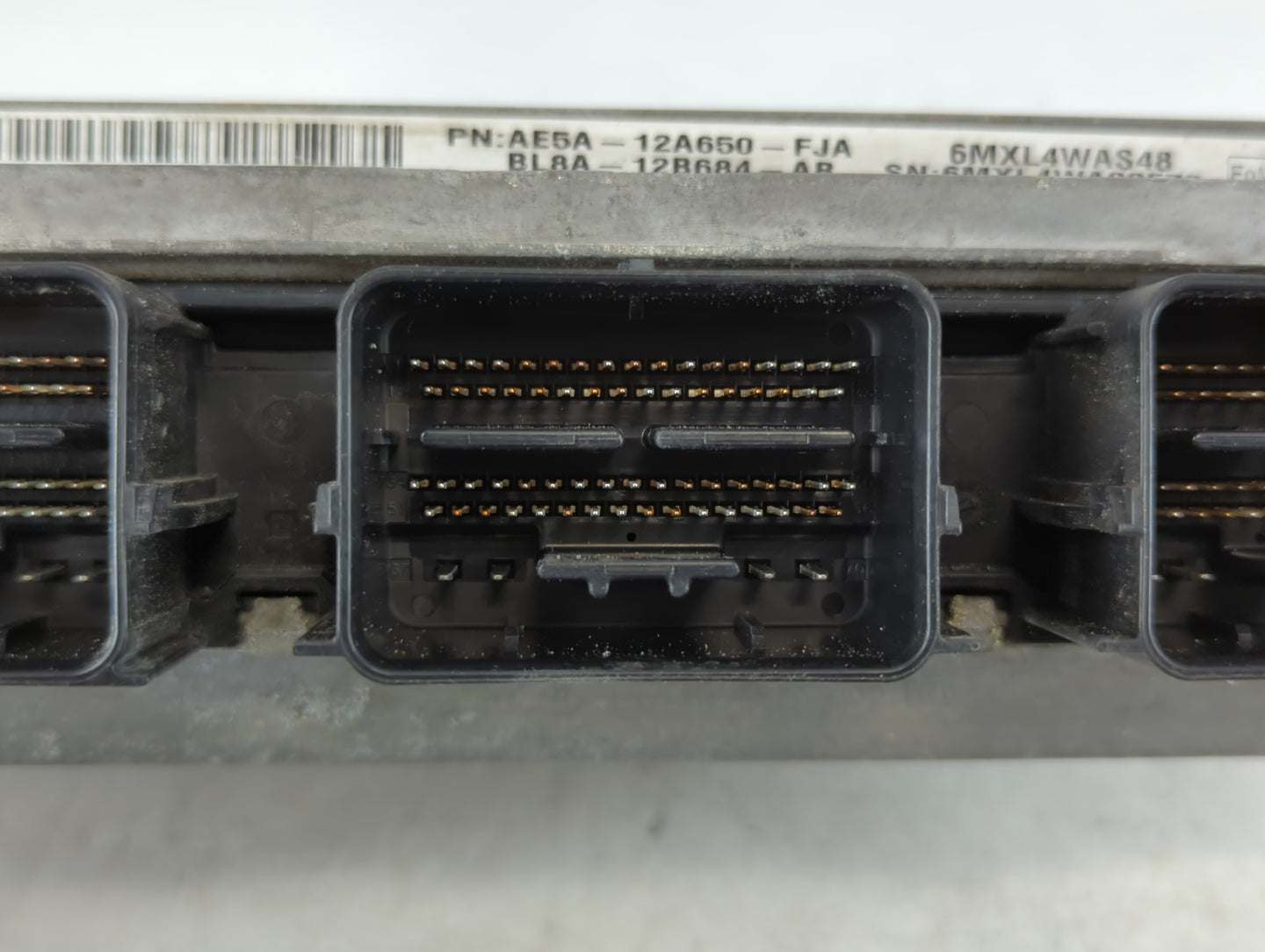 2012 Ford Fusion PCM Engine Control Computer ECU ECM PCU OEM P/N:AE5A-12A650-FJA Fits OEM Used Auto Parts - Oemusedautoparts