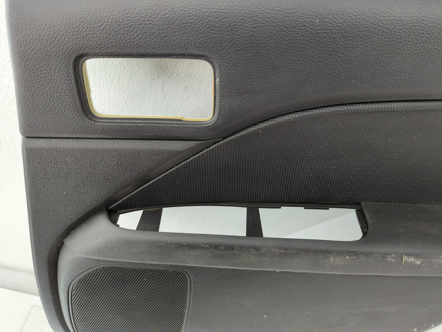 2012 Ford Fusion Rear Right Passenger Interior Door Panel Trim Black - Oemusedautoparts1.com