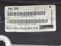 2012 Ford Fusion Rear Right Passenger Interior Door Panel Trim Black - Oemusedautoparts1.com