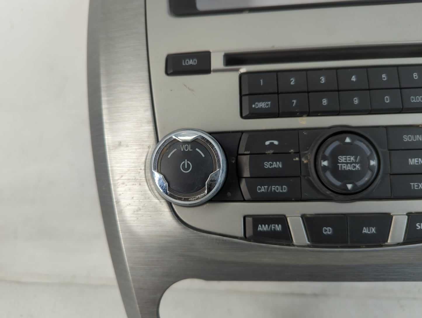 2010-2012 Ford Fusion Radio AM FM Cd Player Receiver Replacement P/N:9E5T-18A802-AE Fits Fits 2010 2011 2012 OEM Used Auto P