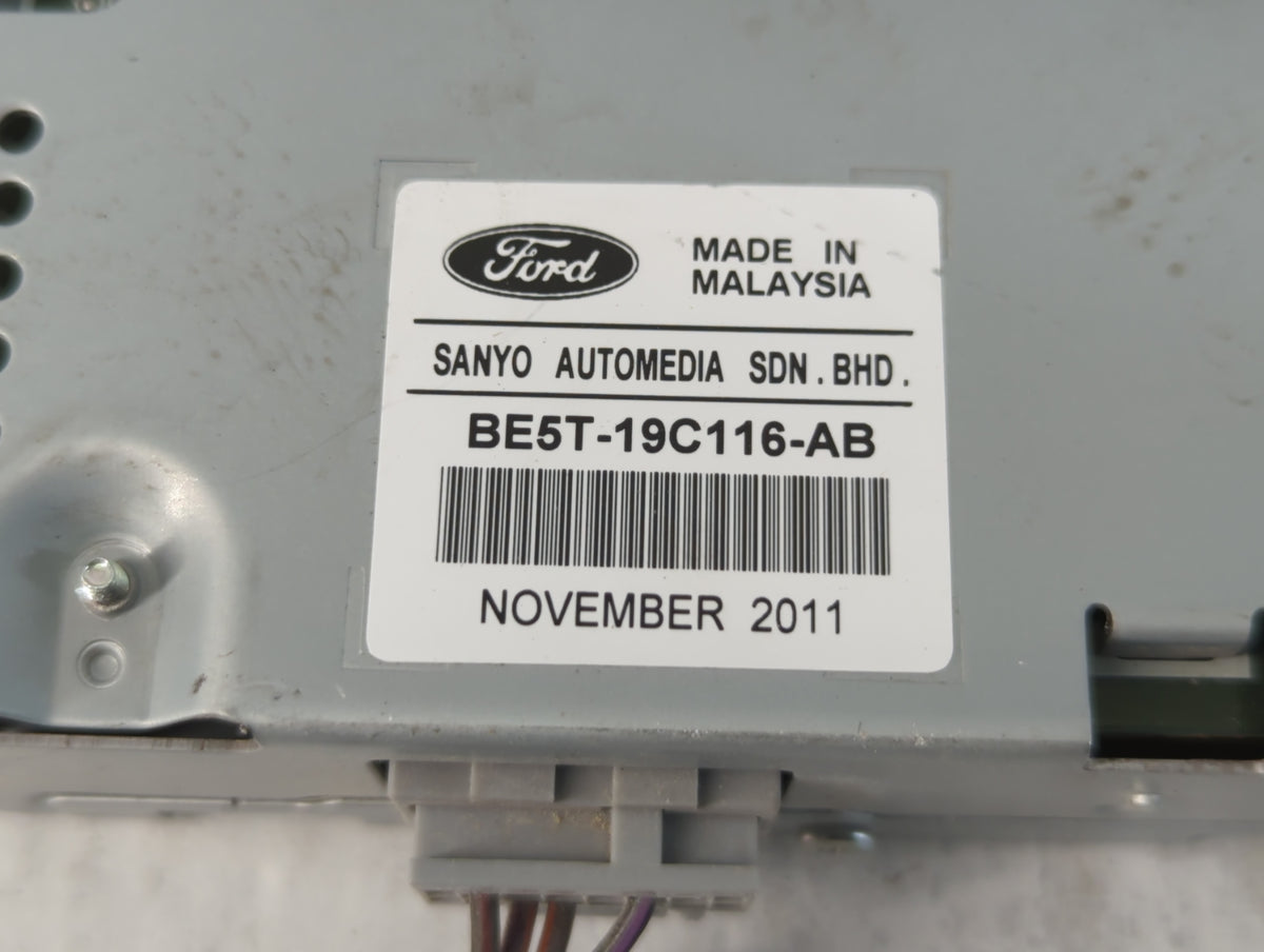2010-2012 Ford Fusion Information Radio Display Screen 798416 - Oemusedautoparts1.com