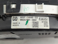 2011-2012 Ford Fusion Instrument Cluster Speedometer Gauges P/N:BE5T-10849-GD Fits Fits 2011 2012 OEM Used Auto Parts - Oemu