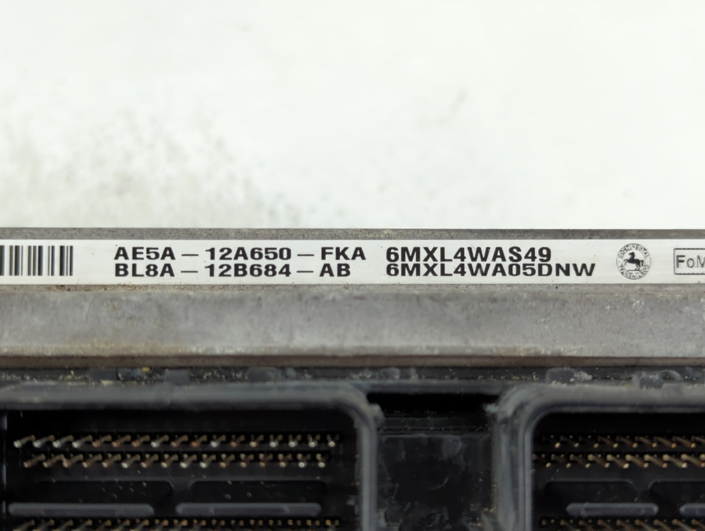 2011-2012 Ford Fusion PCM Engine Control Computer ECU ECM PCU OEM P/N:BL8A-12B684-AB AE5A-12A650-FKA Fits Fits 2011 2012 OEM