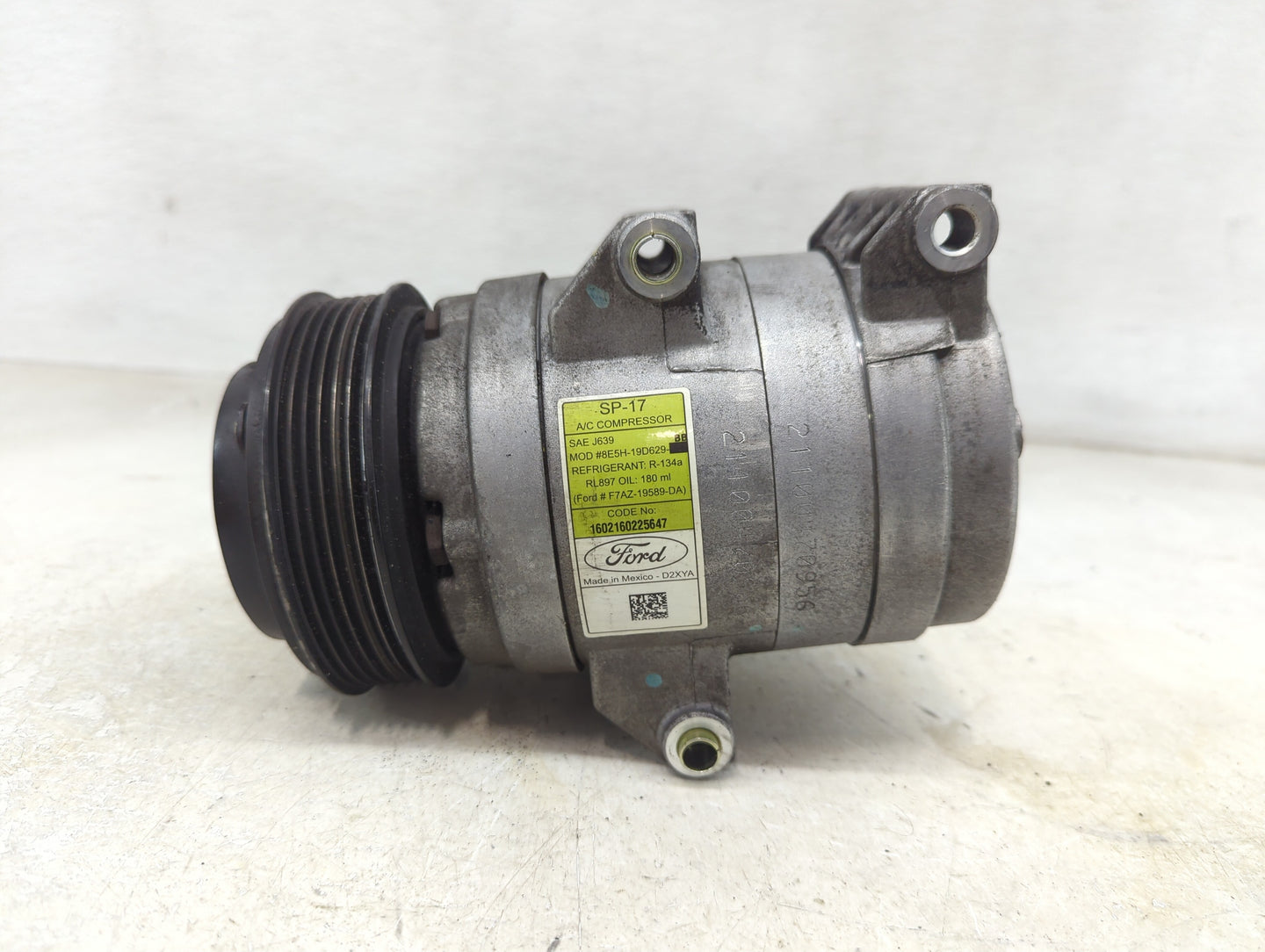 2006-2012 Ford Fusion Air Conditioning A/c Ac Compressor Oem - Oemusedautoparts1.com