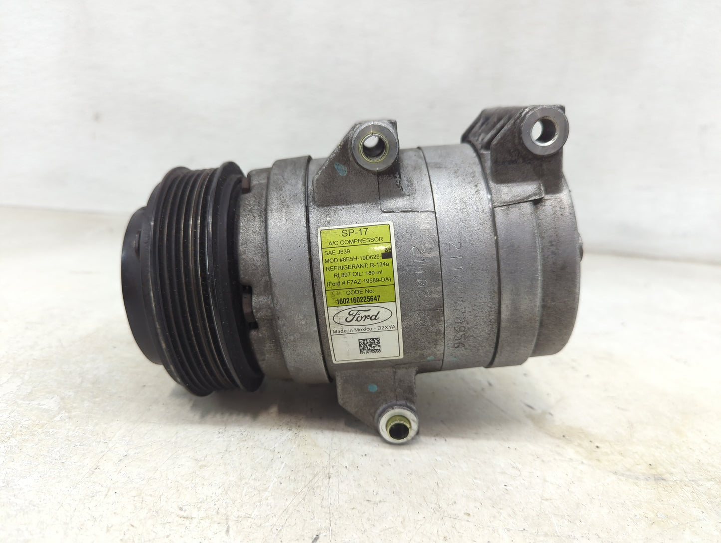 2006-2012 Ford Fusion Air Conditioning A/c Ac Compressor Oem - Oemusedautoparts1.com