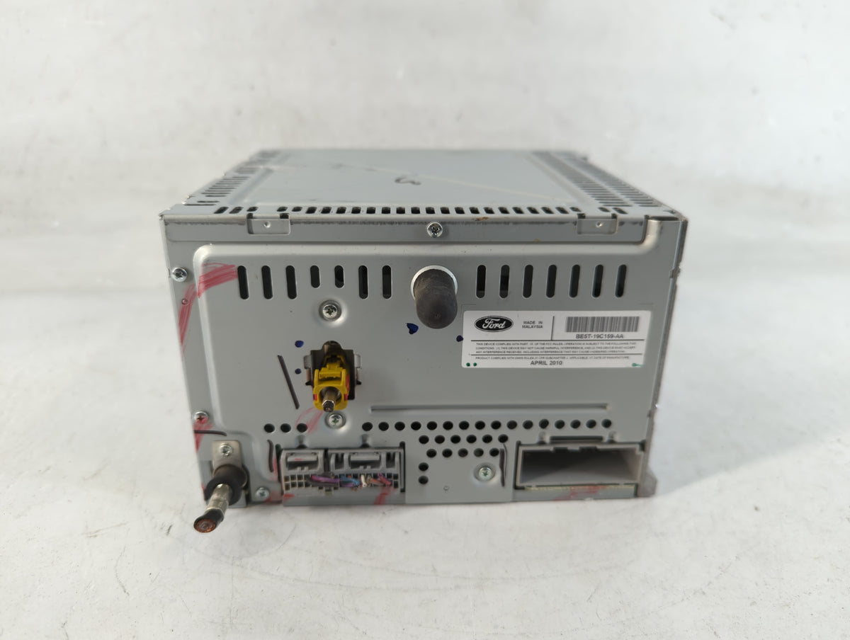 2010-2012 Ford Fusion Radio AM FM Cd Player Receiver Replacement P/N:BE5T-19C159-AA Fits 2010 2011 2012 OEM Used Auto Parts 