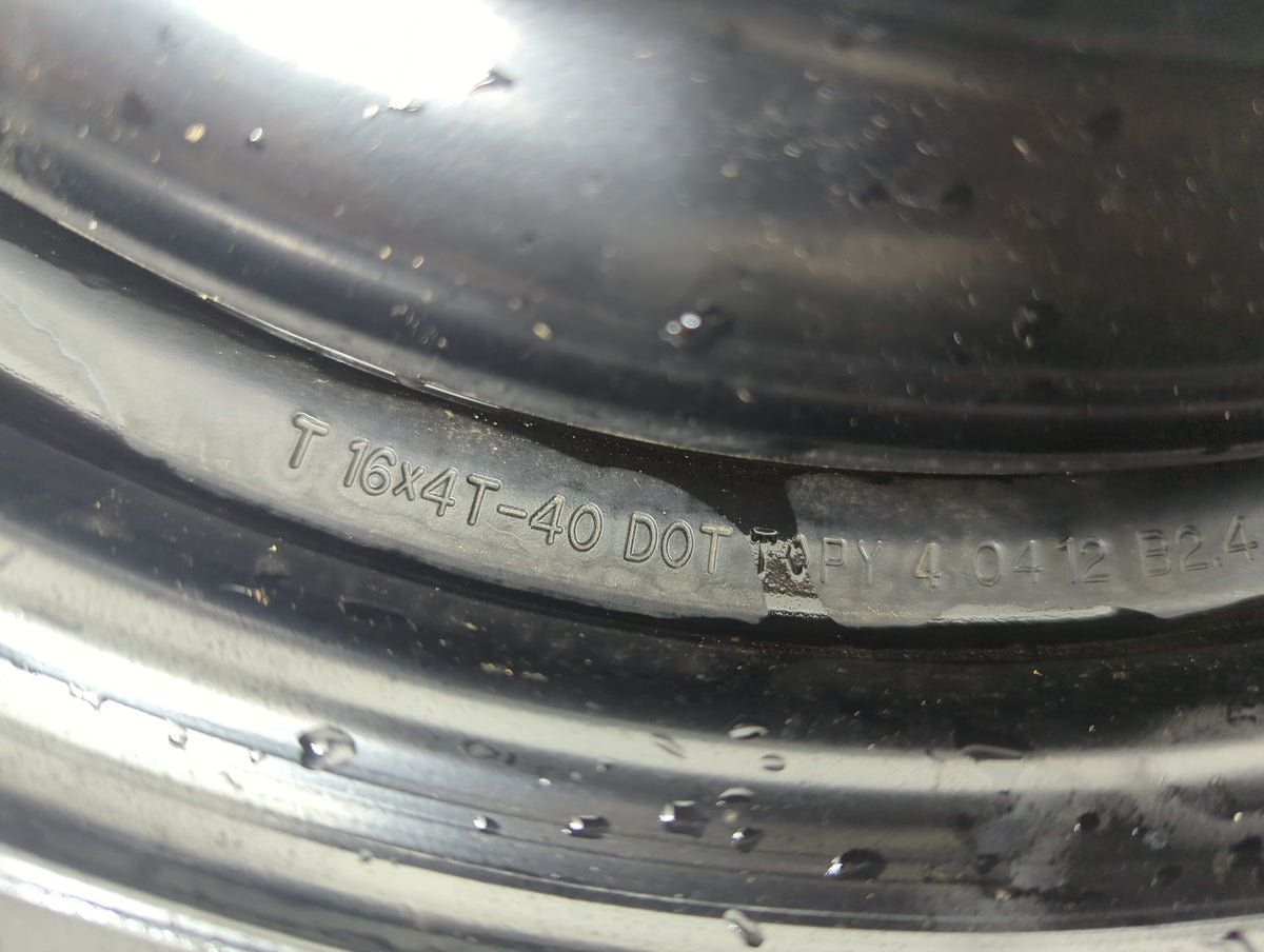 2012 Ford Fusion Spare Donut Tire Wheel Rim Oem 835646 - Oemusedautoparts1.com