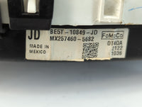 2011-2012 Ford Fusion Instrument Cluster Speedometer Gauges P/N:BE5T-10849-JD Fits Fits 2011 2012 OEM Used Auto Parts - Oemu