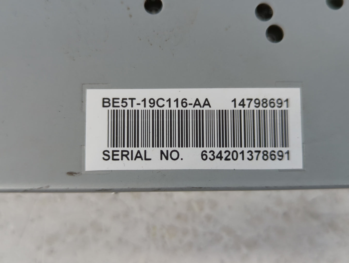 2012 Ford Fusion Radio Speaker Amplifier - Oemusedautoparts1.com