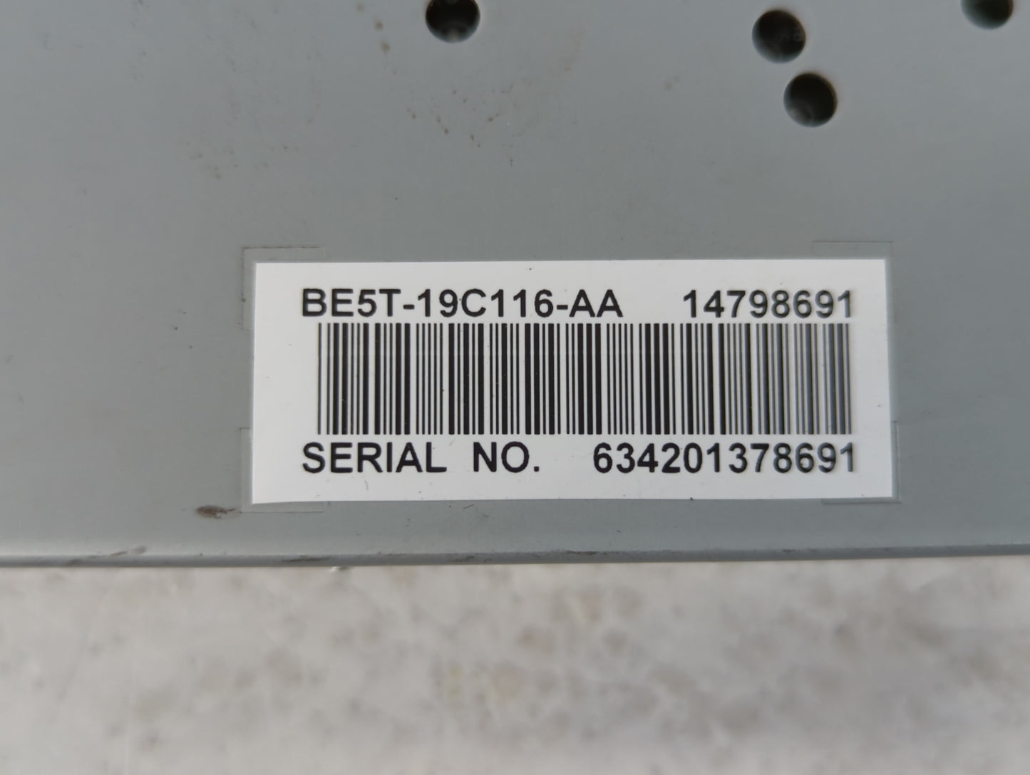 2012 Ford Fusion Radio Speaker Amplifier - Oemusedautoparts1.com