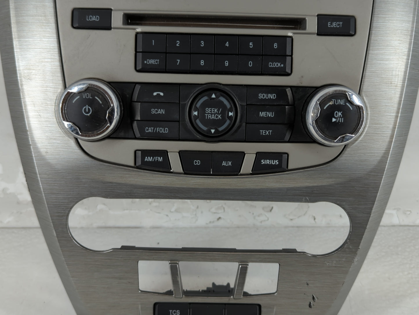 2010-2012 Ford Fusion Radio AM FM Cd Player Receiver Replacement P/N:14798680 9E5T-18A802-AE Fits Fits 2010 2011 2012 OEM Us