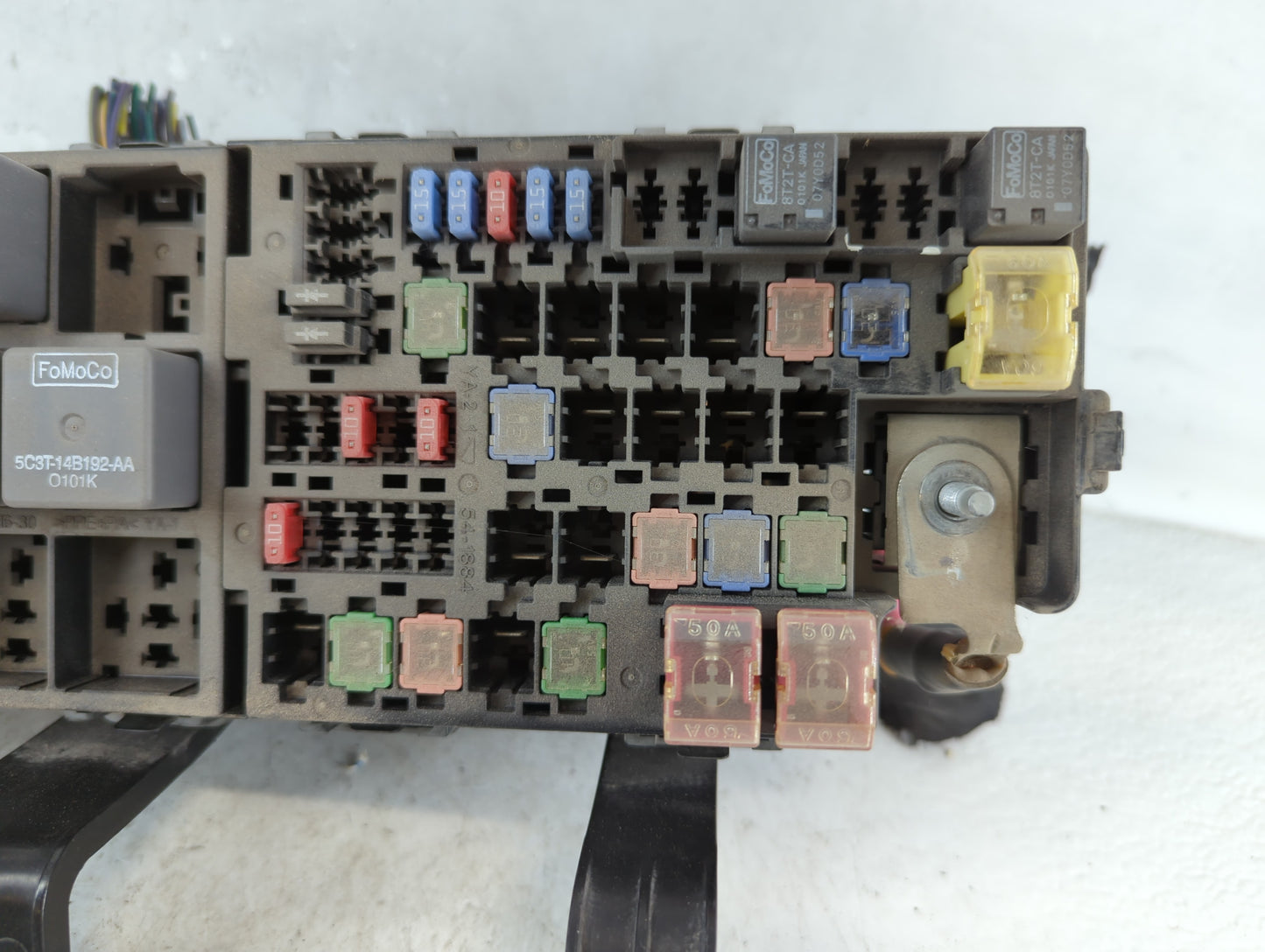 2010-2012 Ford Fusion Fusebox Fuse Box Panel Relay Module P/N:BE5T-14290-D Fits Fits 2010 2011 2012 OEM Used Auto Parts - Oe