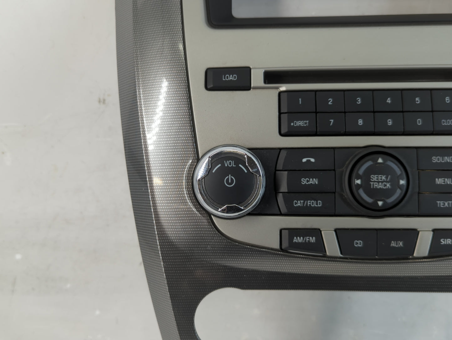 2010-2012 Ford Fusion Radio AM FM Cd Player Receiver Replacement P/N:9E5T-18A802-AE Fits Fits 2010 2011 2012 OEM Used Auto P