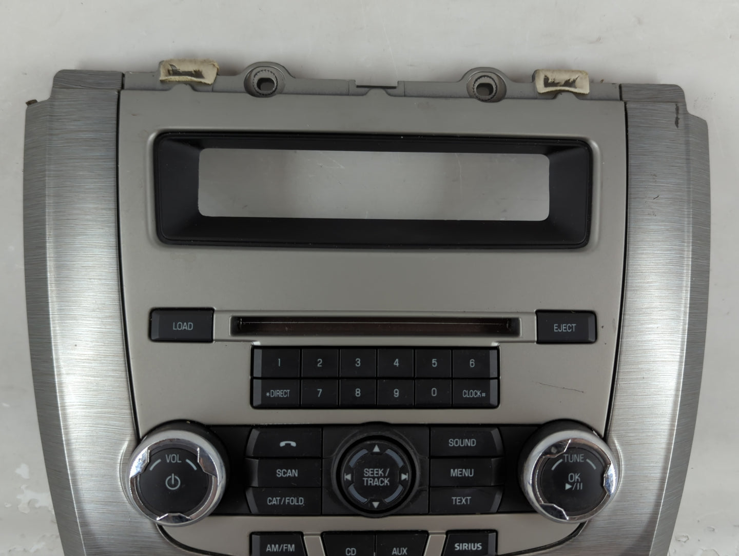 2010-2012 Ford Fusion Radio AM FM Cd Player Receiver Replacement P/N:9E5T-18A802-AE Fits Fits 2010 2011 2012 OEM Used Auto P