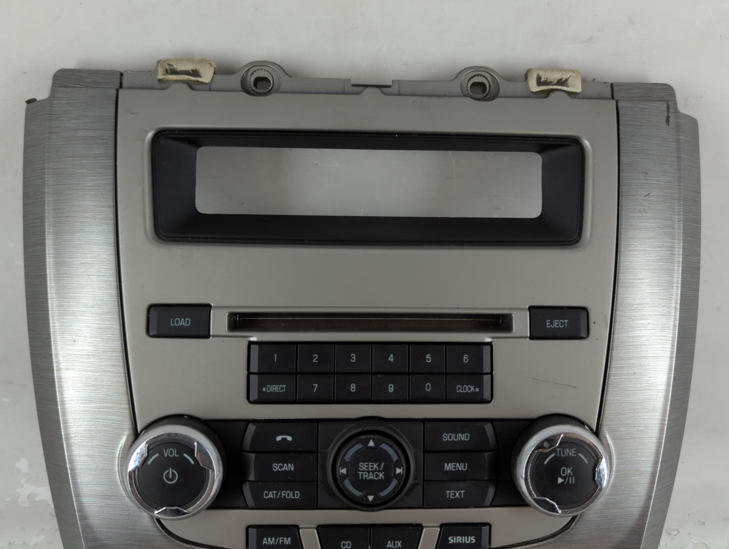 2010-2012 Ford Fusion Radio AM FM Cd Player Receiver Replacement P/N:9E5T-18A802-AE Fits Fits 2010 2011 2012 OEM Used Auto P