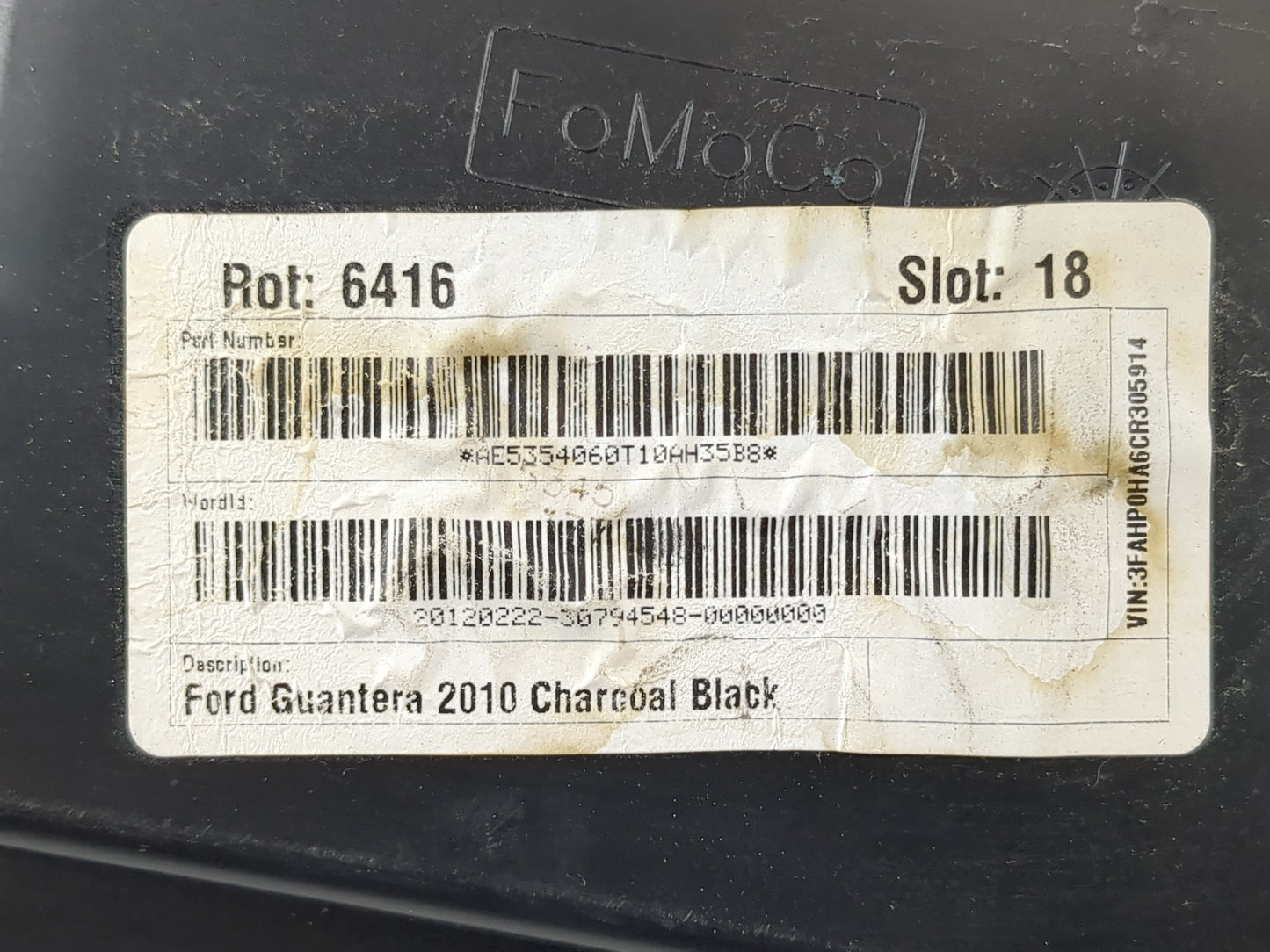 2012 Ford Fusion Passenger Glove Box Door Storage Compartment 956271 - Oemusedautoparts1.com