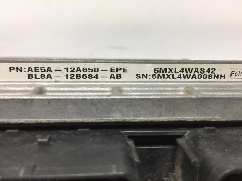 2012 Ford Fusion PCM Engine Control Computer ECU ECM PCU OEM P/N:AE5A-12A560-EPE AE5Z-12A560-EPE, AE5A-12A650-EPB Fits Fits 