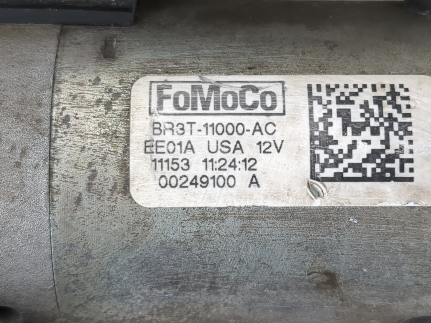 2011-2014 Ford Mustang Car Starter Motor Solenoid OEM P/N:BR3T-11000-AC Fits Fits 2011 2012 2013 2014 2015 OEM Used Auto Par