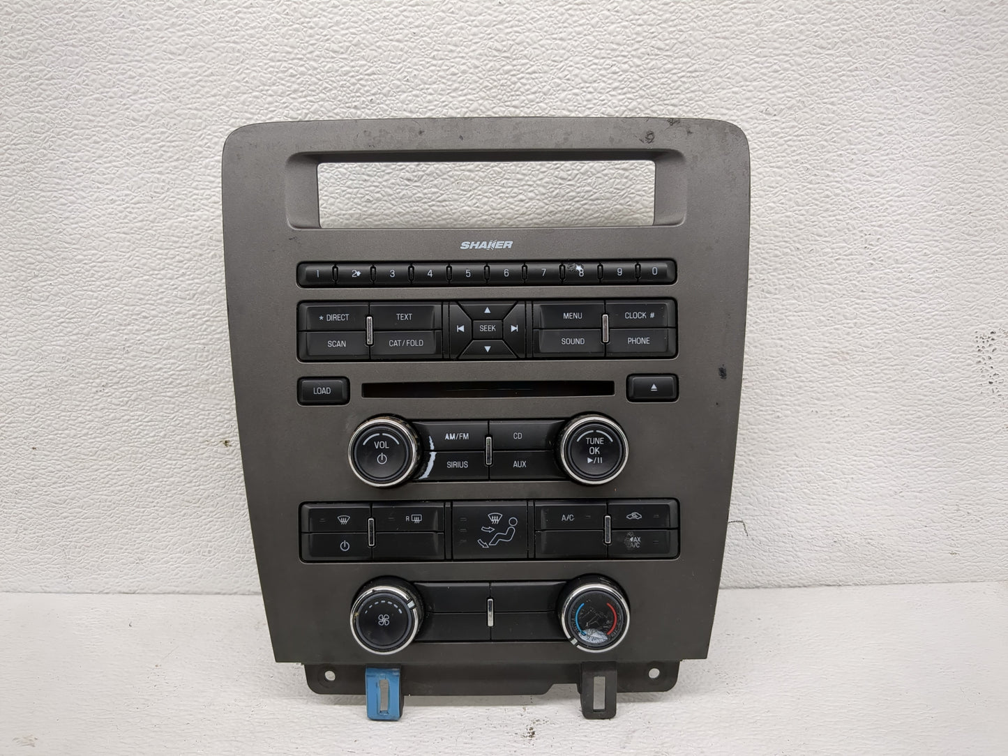 2011-2014 Ford Mustang Radio AM FM Cd Player Receiver Replacement P/N:CR3T-18A802-JA Fits Fits 2011 2012 2013 2014 OEM Used 