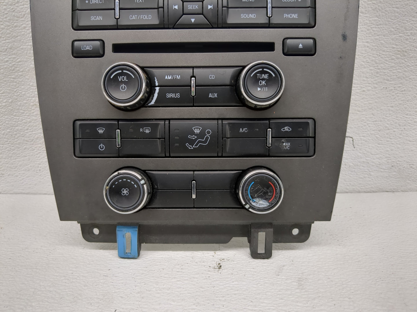 2011-2014 Ford Mustang Radio AM FM Cd Player Receiver Replacement P/N:CR3T-18A802-JA Fits Fits 2011 2012 2013 2014 OEM Used 