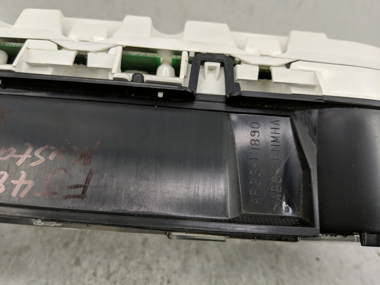 2012 Ford Mustang Instrument Cluster Speedometer Gauges P/N:AR33-10890 Fits OEM Used Auto Parts - Oemusedautoparts1.com