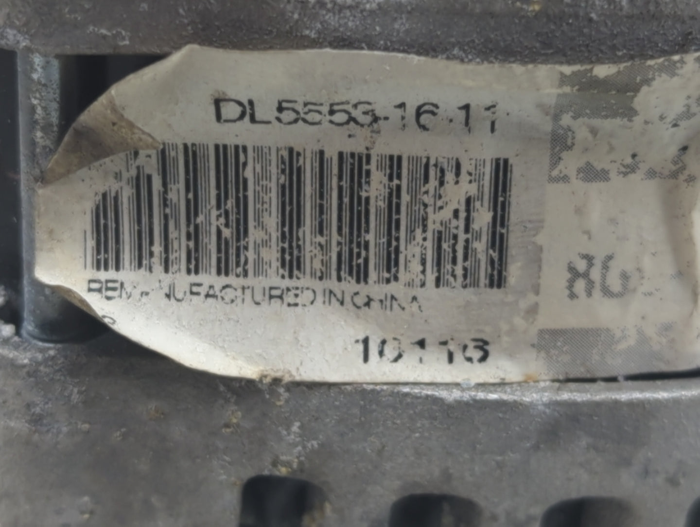 2011-2014 Ford Mustang Alternator Replacement Generator Charging Assembly Engine OEM Fits Fits 2011 2012 2013 2014 OEM Used 