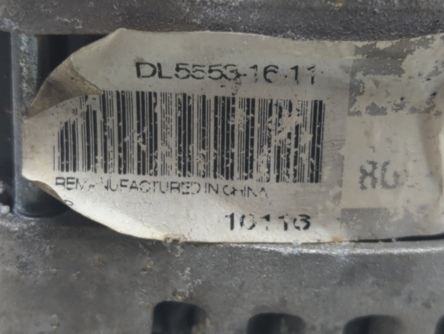 2011-2014 Ford Mustang Alternator Replacement Generator Charging Assembly Engine OEM Fits Fits 2011 2012 2013 2014 OEM Used 