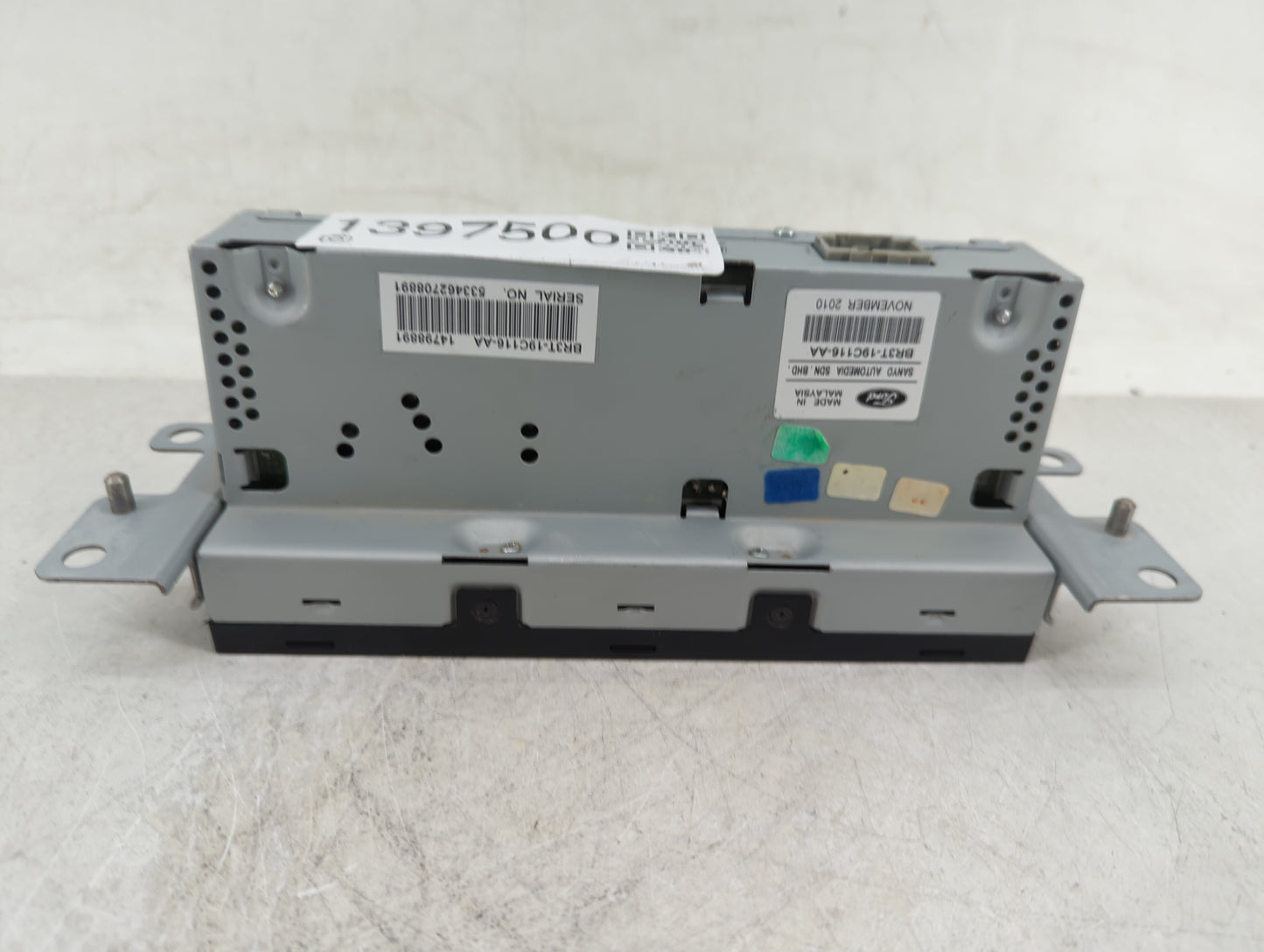 2011-2014 Ford Mustang Radio AM FM Cd Player Receiver Replacement P/N:BR3T-19C116-AA Fits Fits 2011 2012 2013 2014 OEM Used 