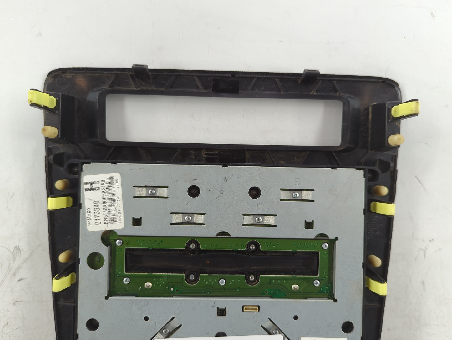 2011-2014 Ford Mustang Radio AM FM Cd Player Receiver Replacement P/N:BR3T-18A802-JA Fits Fits 2011 2012 2013 2014 OEM Used 