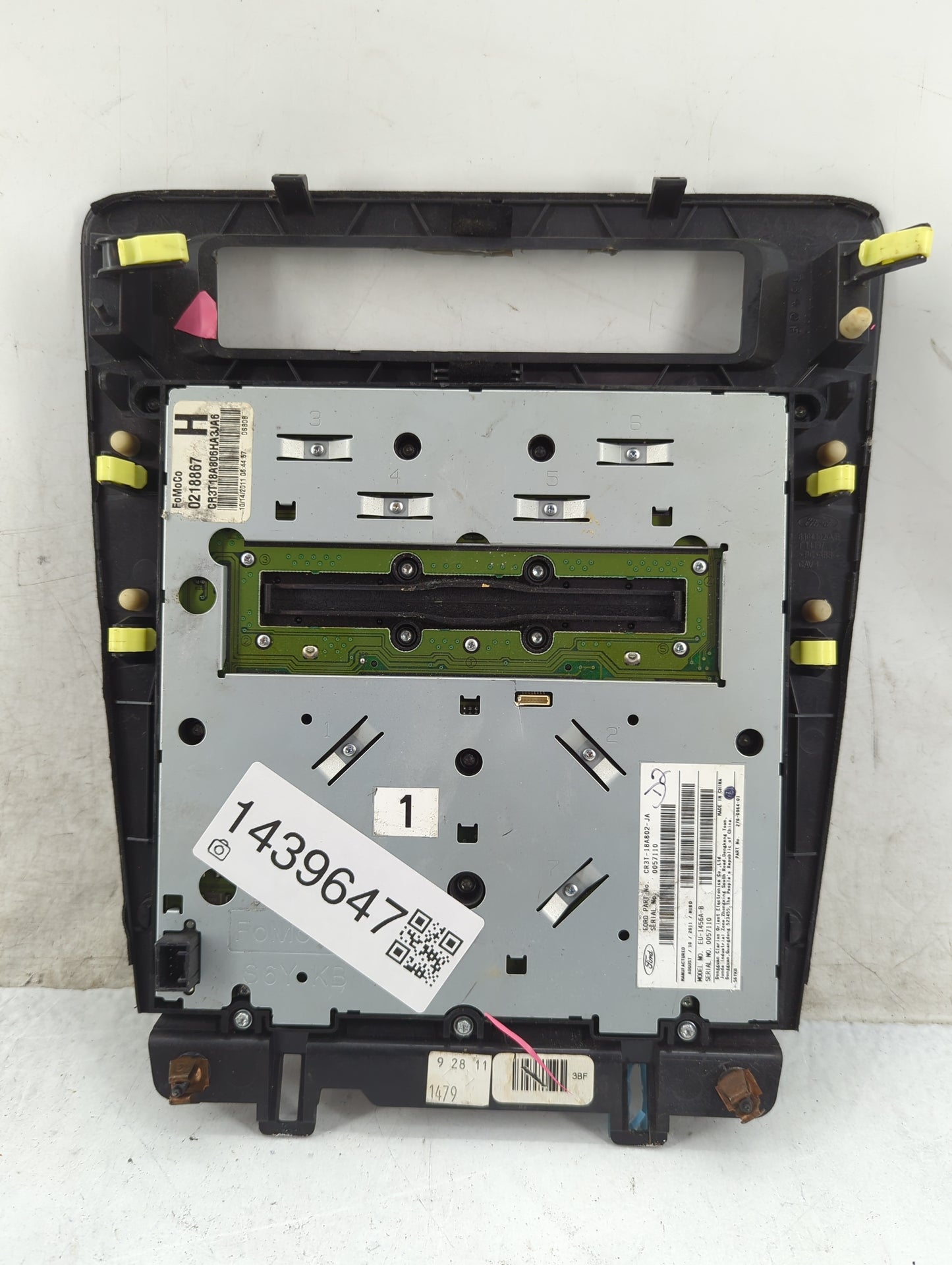 2012 Ford Mustang Climate Control Module Temperature AC/Heater Replacement P/N:CR3T18A806HA3JA6 0218867, CR3T-18A802-JA Fits